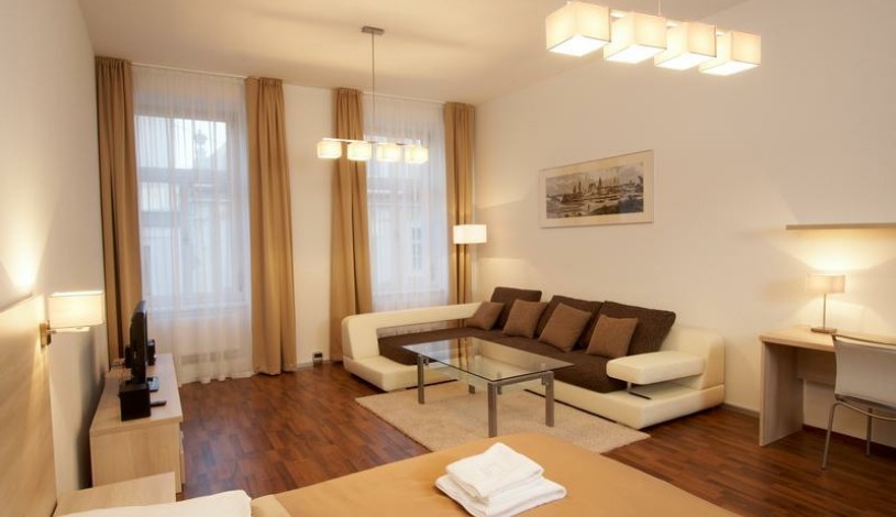 Residence U Černé věže České Budějovice - Dvoulůžkový apartmán